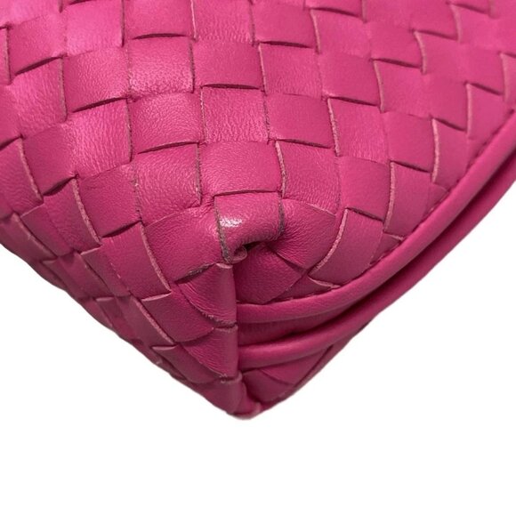 Auth BOTTEGA VENETA Nodini - Pink Leather B********* Shoulder Bag - Picture 5 of 14